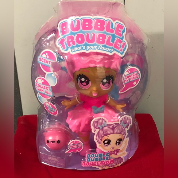 Bubble Trouble Doll | Double Bubble Ballerina with squishy sidekick - Picture 1 of 5